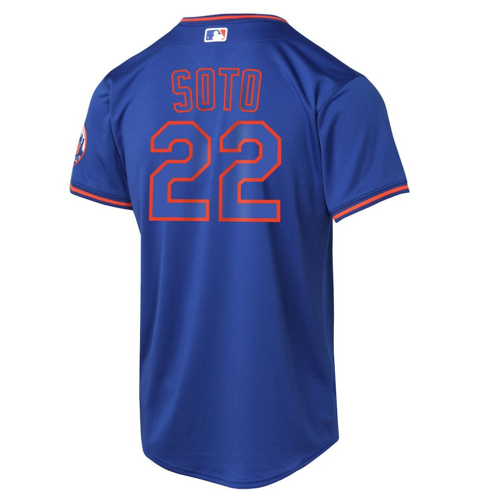 Juan Soto New York Mets Youth Alternate 2 Limited Jersey - Royal
