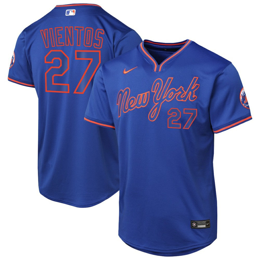 Mark Vientos New York Mets Youth Alternate 2 Limited Jersey - Royal