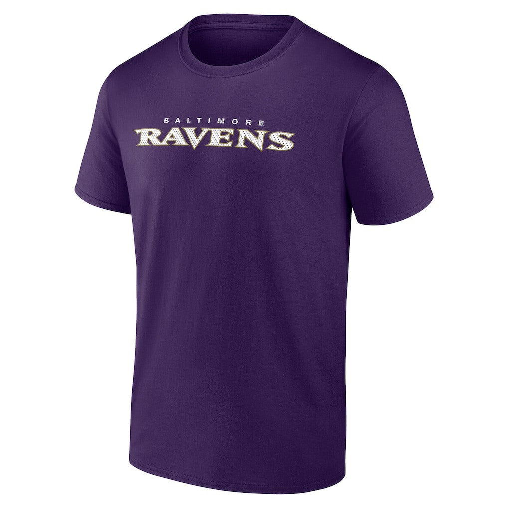 Baltimore Ravens #1 Dad Jersey T-Shirt - Purple on sale