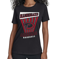 Arizona Diamondbacks Starter Women's Poster Print T-Shirt Black