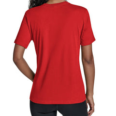 Atlanta Braves Starter Women's Poster Print T-Shirt Red