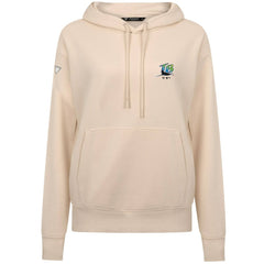 Tampa Bay Rays Levelwear Women's Cooperstown Collection Adorn Core Logo Pullover Hoodie Khaki