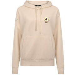 San Diego Padres Levelwear Women's Cooperstown Collection Adorn Core Logo Pullover Hoodie Khaki