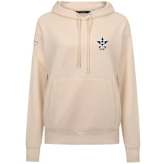 Houston Astros Levelwear Women's Cooperstown Collection Adorn Core Logo Pullover Hoodie Khaki