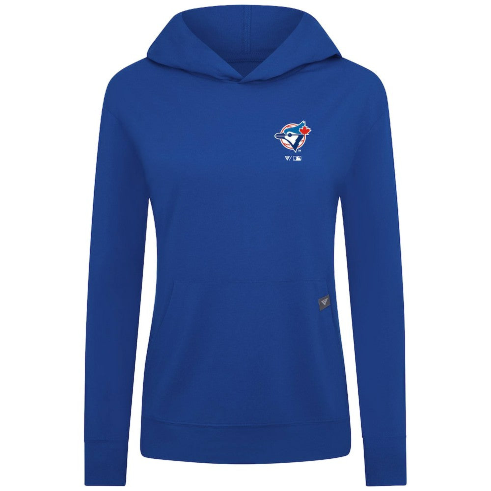 Toronto Blue Jays Levelwear Women's Cooperstown Collection Relay Core Logo Pullover Hoodie Royal