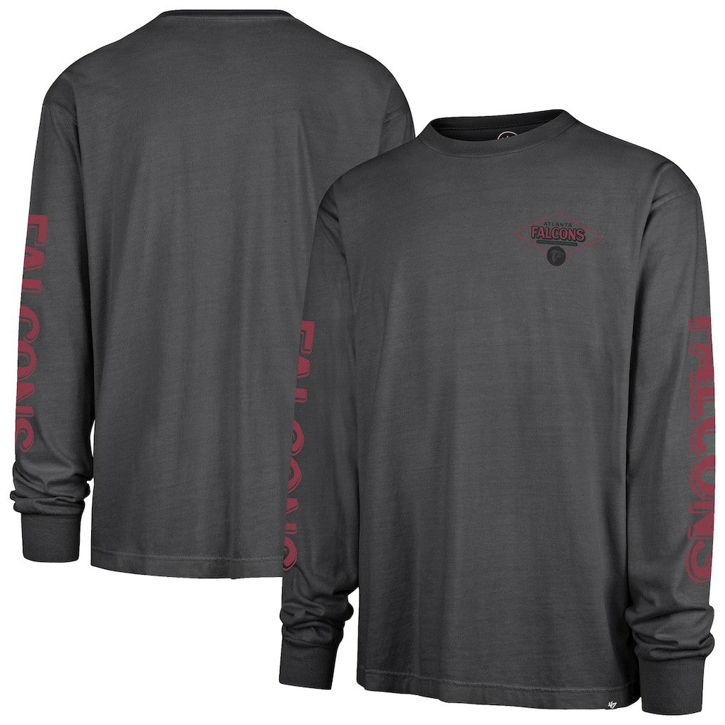 Atlanta Falcons '47 Cairn Ravine Foundation Long Sleeve T-Shirt - Black cheap