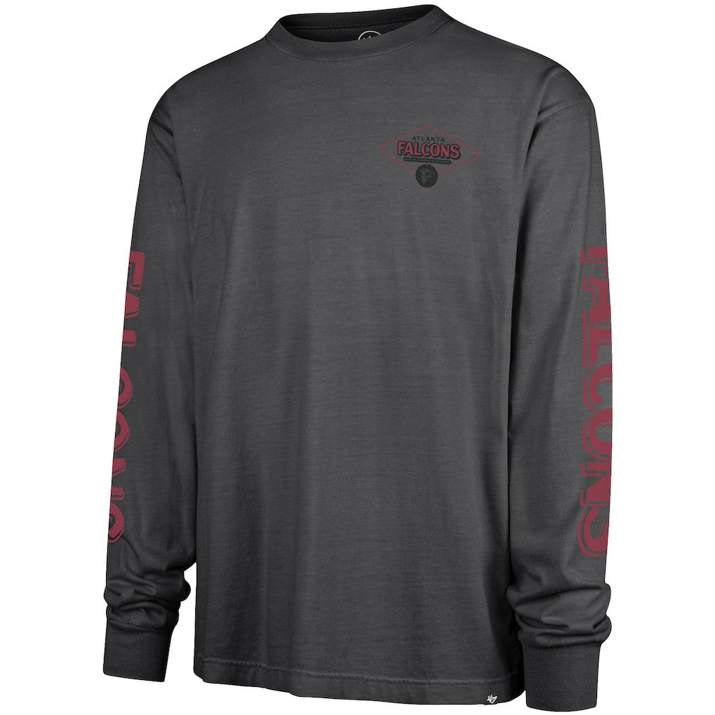 Atlanta Falcons '47 Cairn Ravine Foundation Long Sleeve T-Shirt - Black cheap
