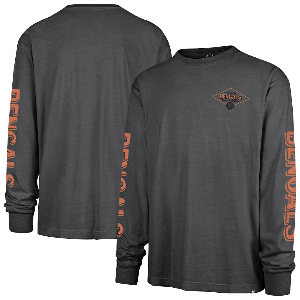 Cincinnati Bengals '47 Cairn Ravine Foundation Long Sleeve T-Shirt - Black cheap