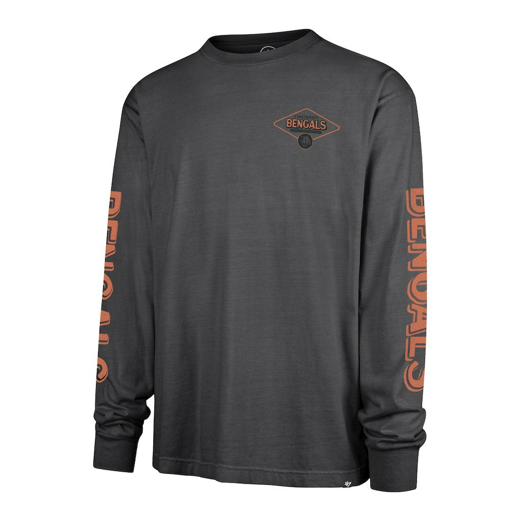 Cincinnati Bengals '47 Cairn Ravine Foundation Long Sleeve T-Shirt - Black cheap