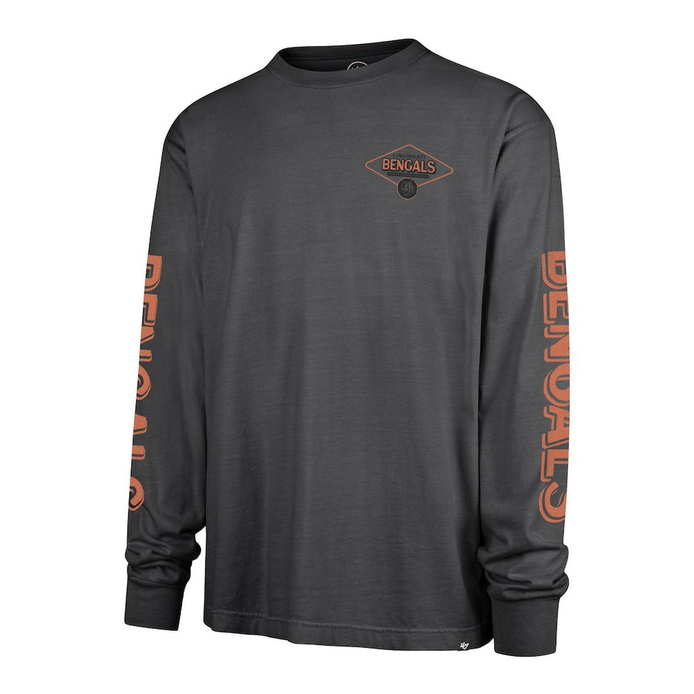 Cincinnati Bengals '47 Cairn Ravine Foundation Long Sleeve T-Shirt - Black cheap