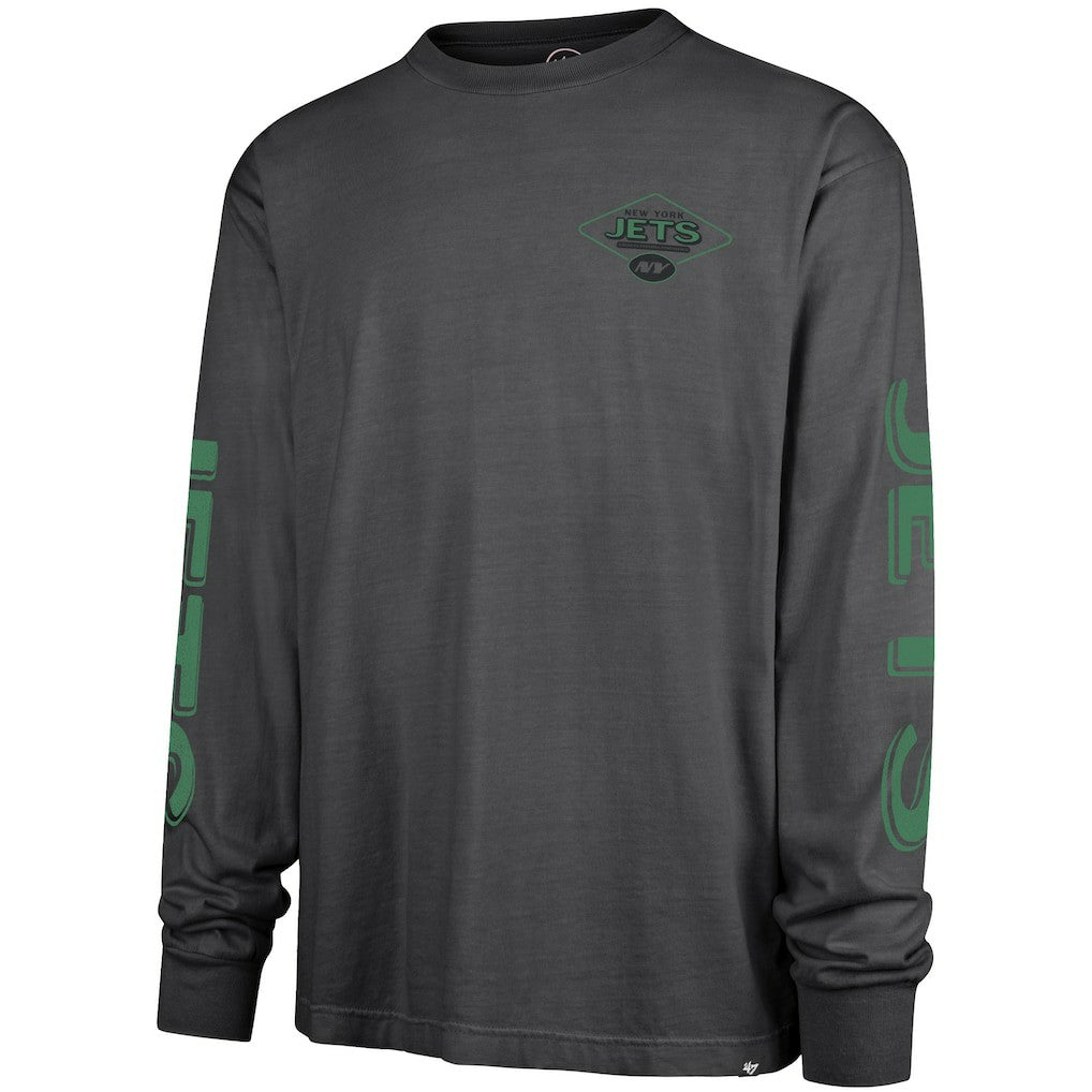New York Jets '47 Cairn Ravine Foundation Long Sleeve T-Shirt - Charcoal outlet