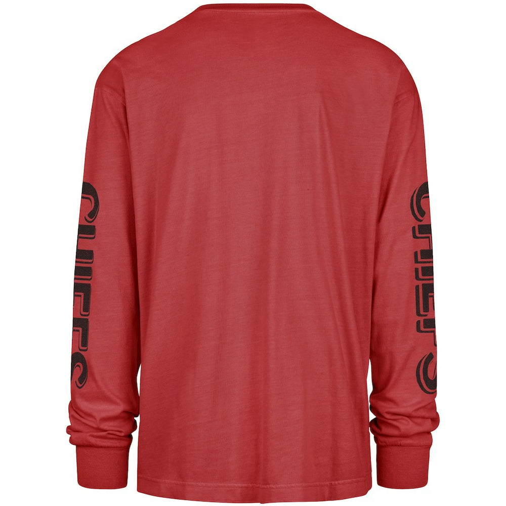 Kansas City Chiefs '47 Cairn Ravine Foundation Long Sleeve T-Shirt - Red for sale
