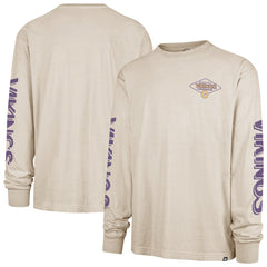 Minnesota Vikings '47 Cairn Ravine Foundation Long Sleeve T-Shirt - Tan for sale
