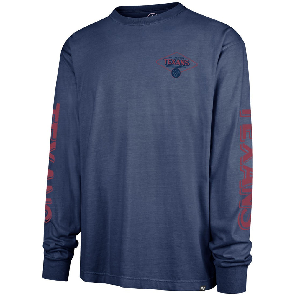 Houston Texans '47 Cairn Ravine Foundation Long Sleeve T-Shirt - Navy sale