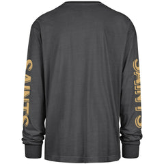 New Orleans Saints '47 Cairn Ravine Foundation Long Sleeve T-Shirt - Black discount