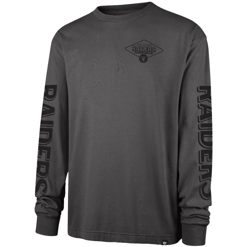 Las Vegas Raiders '47 Cairn Ravine Foundation Long Sleeve T-Shirt - Black for sale