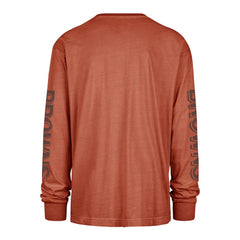 Cleveland Browns '47 Cairn Ravine Foundation Throwback Long Sleeve T-Shirt - Orange for sale