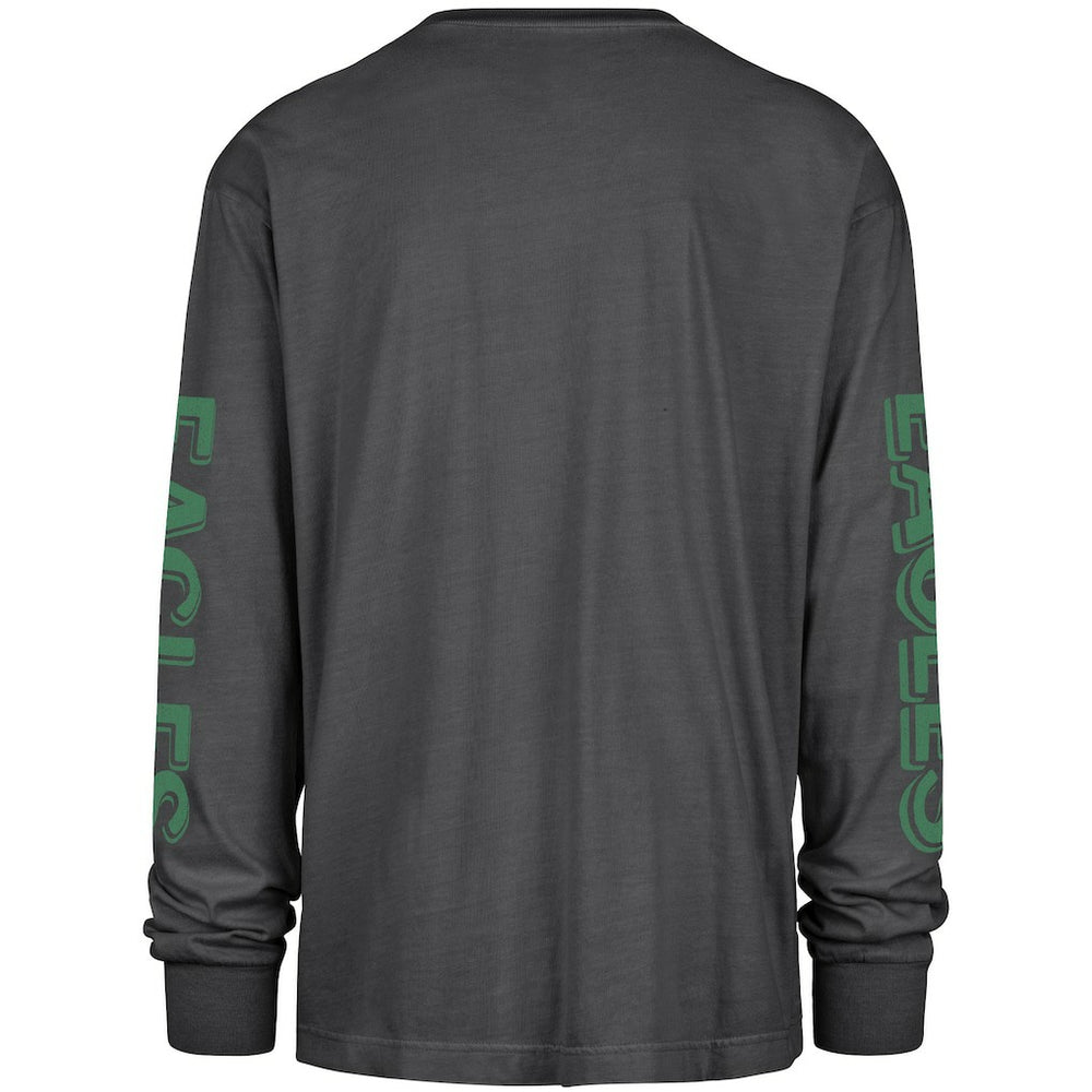 Philadelphia Eagles '47 Cairn Ravine Foundation Throwback Long Sleeve T-Shirt - Black cheap