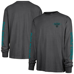 Miami Dolphins '47 Cairn Ravine Foundation Throwback Long Sleeve T-Shirt - Black discount