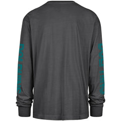 Miami Dolphins '47 Cairn Ravine Foundation Throwback Long Sleeve T-Shirt - Black discount