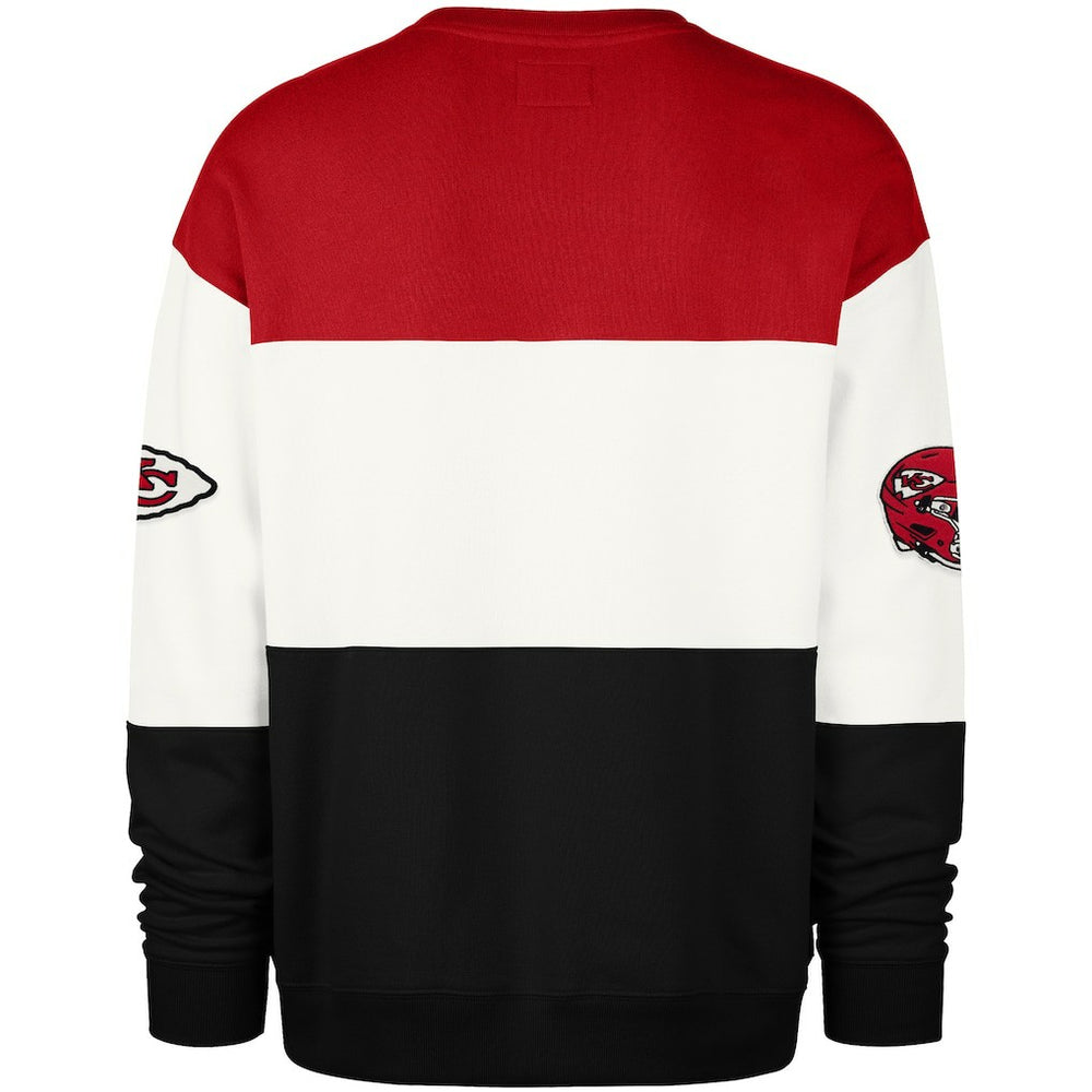 Kansas City Chiefs '47 Breeze Maximalist Sweatshirt - Red/Black cheap