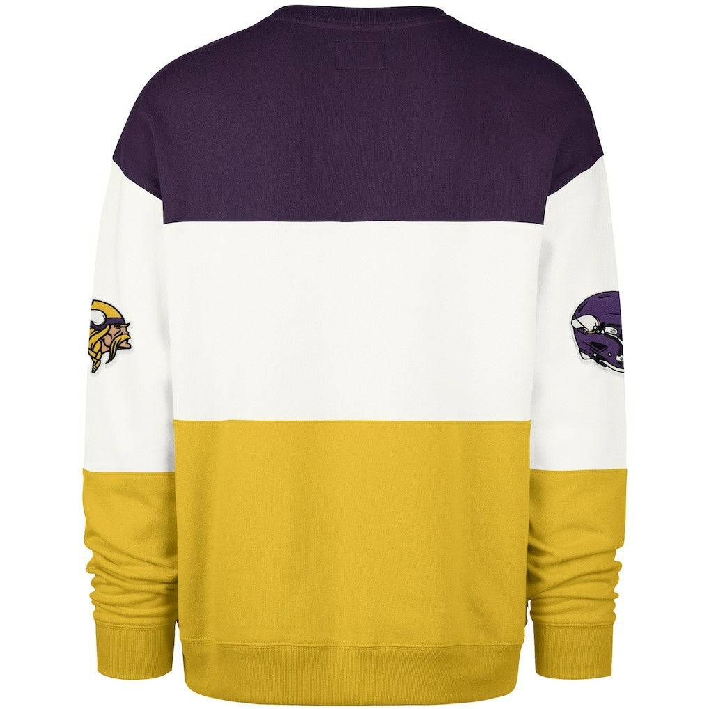 Minnesota Vikings '47 Breeze Maximalist Sweatshirt - Purple/Gold sale
