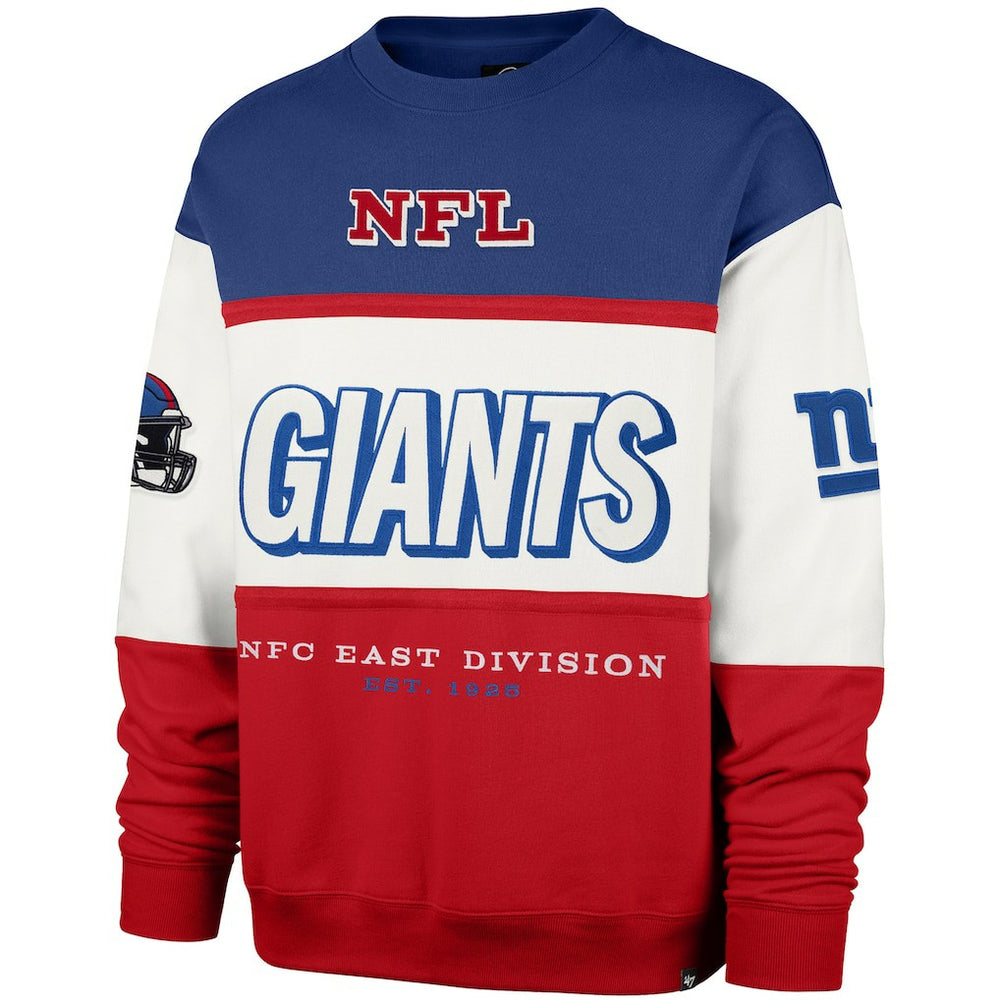 New York Giants '47 Breeze Maximalist Sweatshirt - Royal/Red cheap