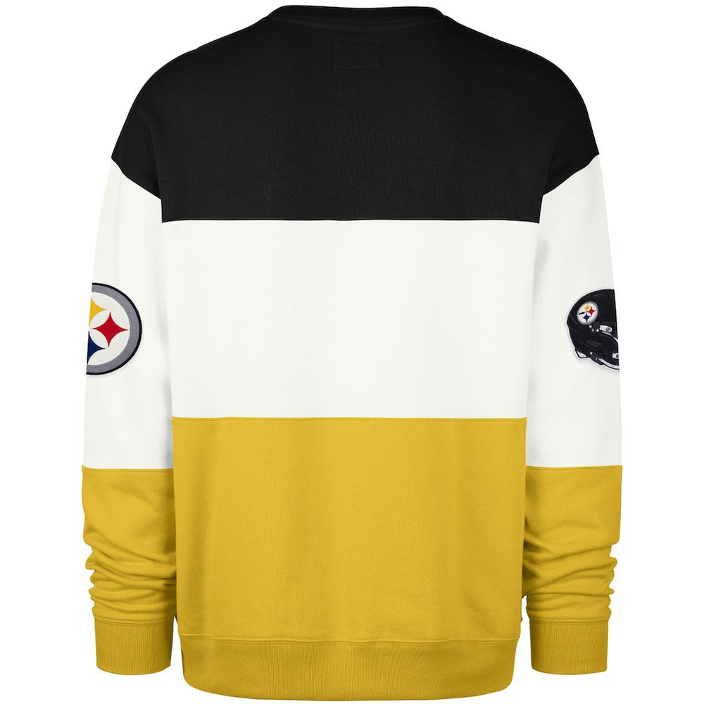 Pittsburgh Steelers '47 Breeze Maximalist Sweatshirt - Black/Gold online