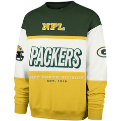 Green Bay Packers '47 Breeze Maximalist Sweatshirt - Green/Gold discount