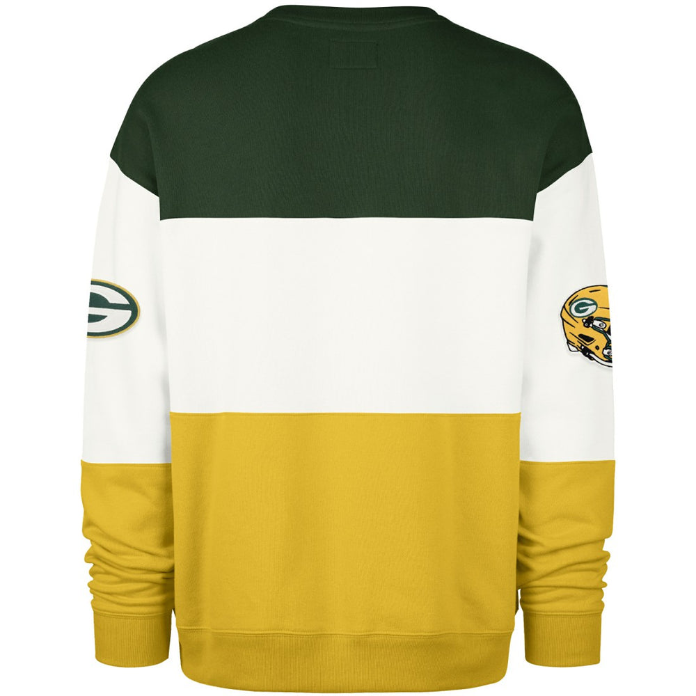 Green Bay Packers '47 Breeze Maximalist Sweatshirt - Green/Gold discount