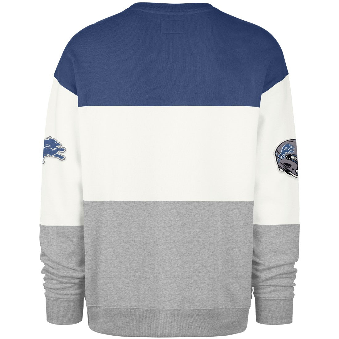 Detroit Lions '47 Breeze Maximalist Sweatshirt - Blue/Gray on sale