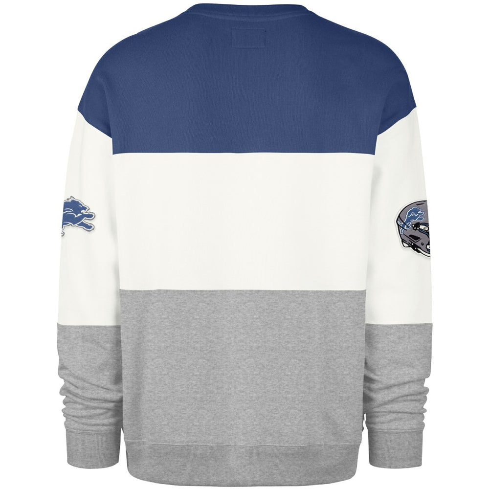 Detroit Lions '47 Breeze Maximalist Sweatshirt - Blue/Gray on sale