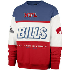 Buffalo Bills '47 Throwback Breeze Maximalist Sweatshirt - Royal/Red outlet