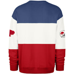 Buffalo Bills '47 Throwback Breeze Maximalist Sweatshirt - Royal/Red outlet