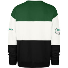 New York Jets '47 Throwback Breeze Maximalist Sweatshirt - Kelly Green/Black on sale