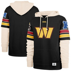 Washington Commanders '47 Split Zone Cornerback Duo Hoodie - Black outlet