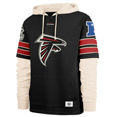 Atlanta Falcons '47 Split Zone Cornerback Duo Hoodie - Black cheap