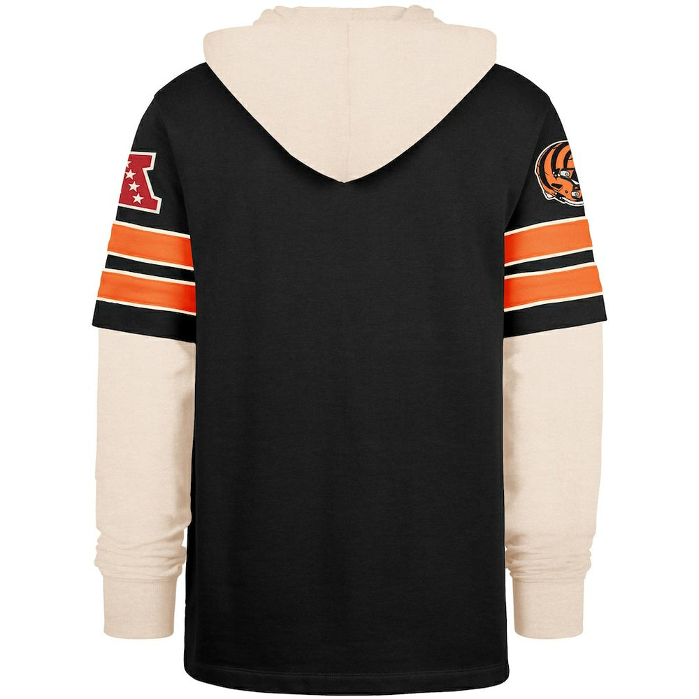 Cincinnati Bengals '47 Split Zone Cornerback Duo Hoodie - Black online