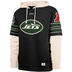 New York Jets '47 Split Zone Cornerback Duo Hoodie - Black sale