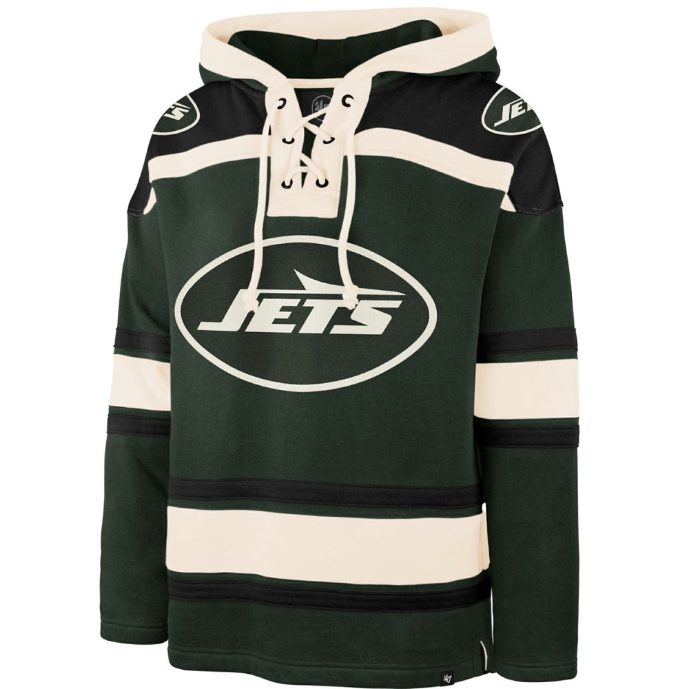 New York Jets '47 Men's Superior Lacer Hoodie - Dark Green discount