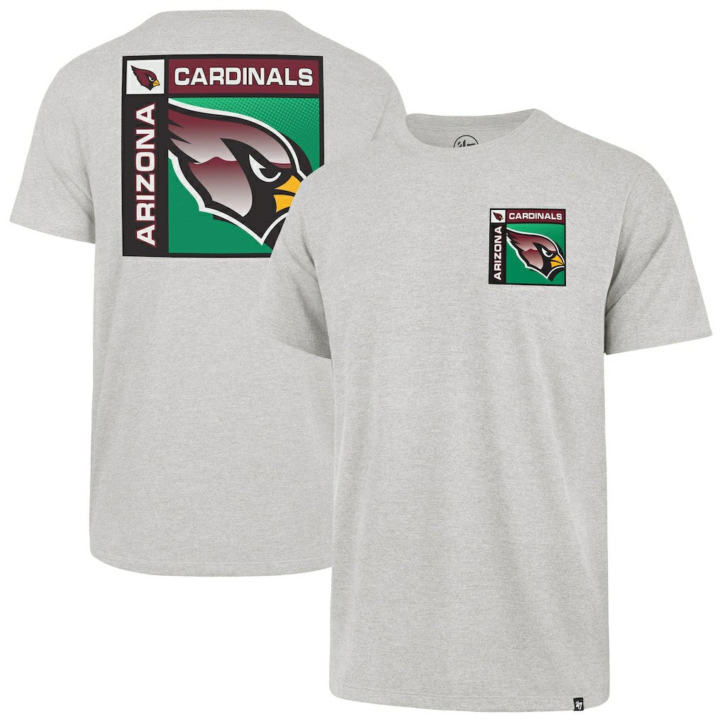 Arizona Cardinals '47 Chrome Plate Franklin T-Shirt - Gray for sale