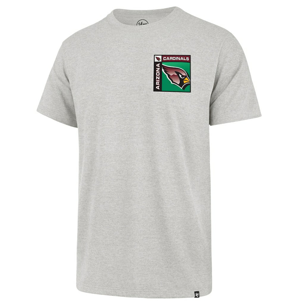 Arizona Cardinals '47 Chrome Plate Franklin T-Shirt - Gray for sale