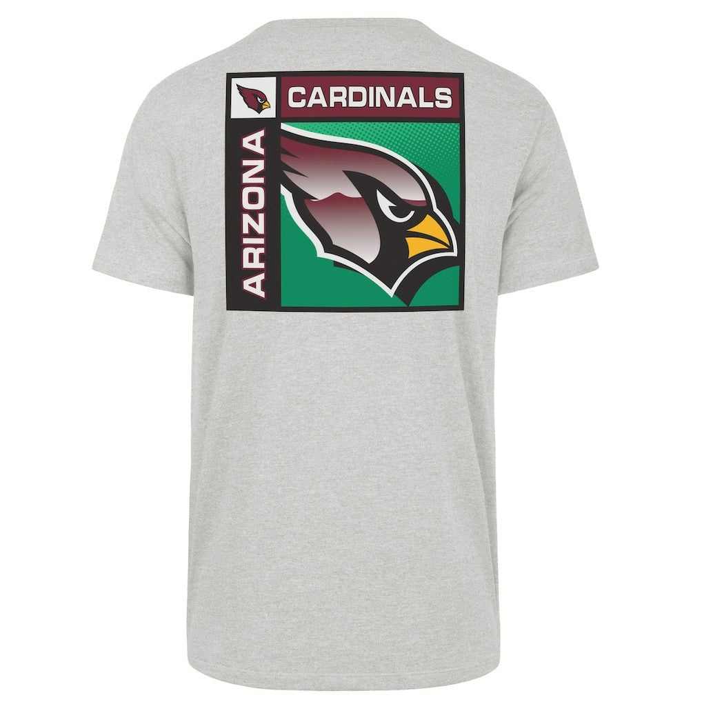Arizona Cardinals '47 Chrome Plate Franklin T-Shirt - Gray for sale