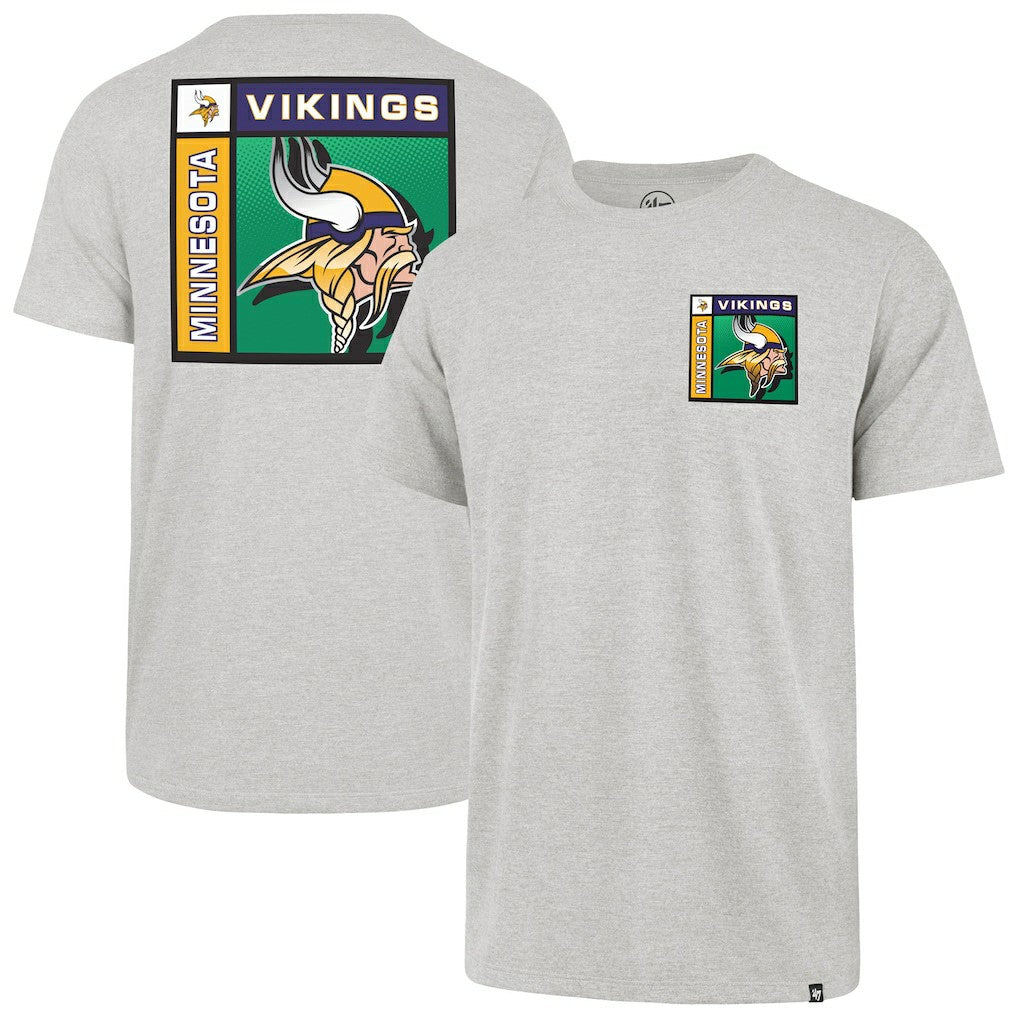 Minnesota Vikings '47 Chrome Plate Franklin T-Shirt - Gray on sale
