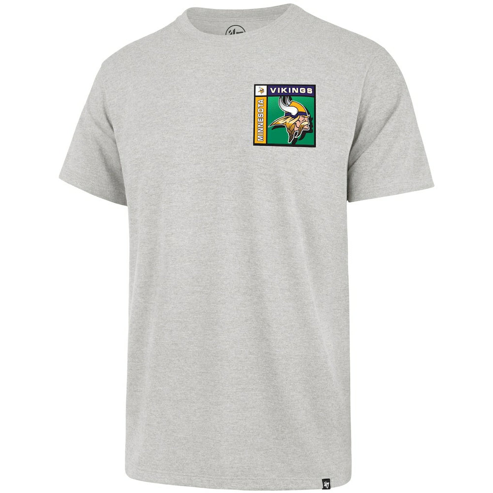 Minnesota Vikings '47 Chrome Plate Franklin T-Shirt - Gray on sale