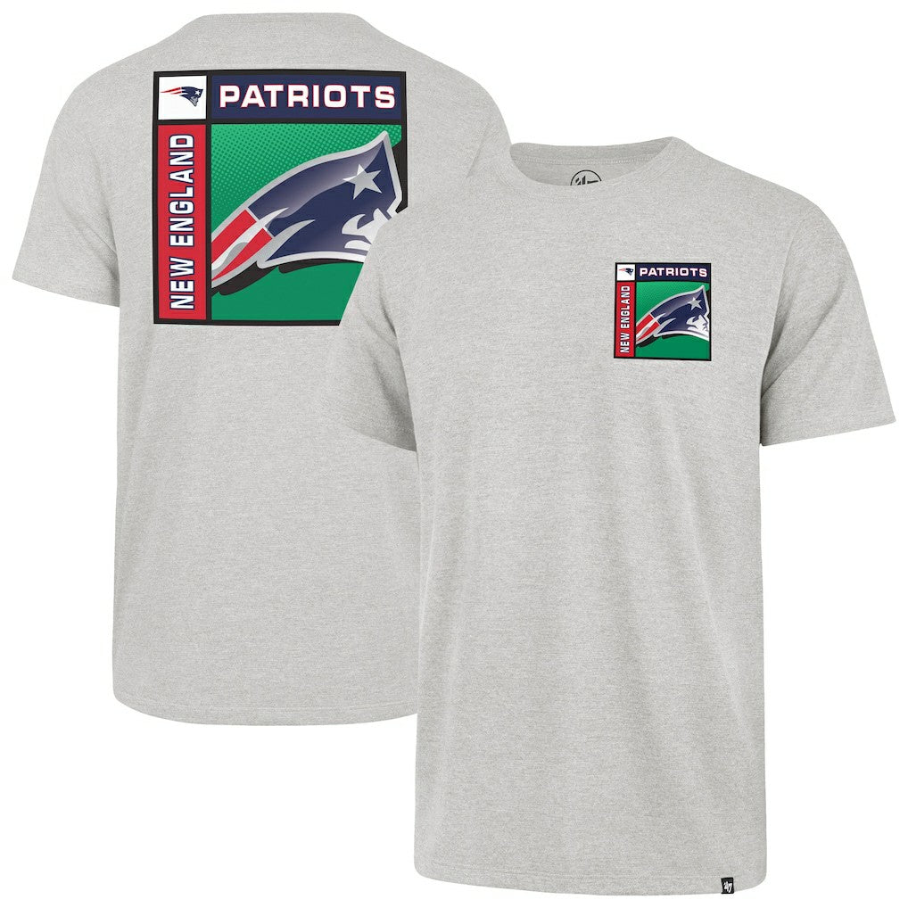 New England Patriots '47 Chrome Plate Franklin T-Shirt - Gray outlet