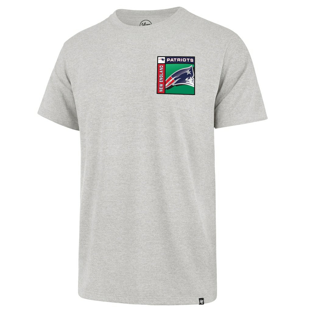 New England Patriots '47 Chrome Plate Franklin T-Shirt - Gray outlet