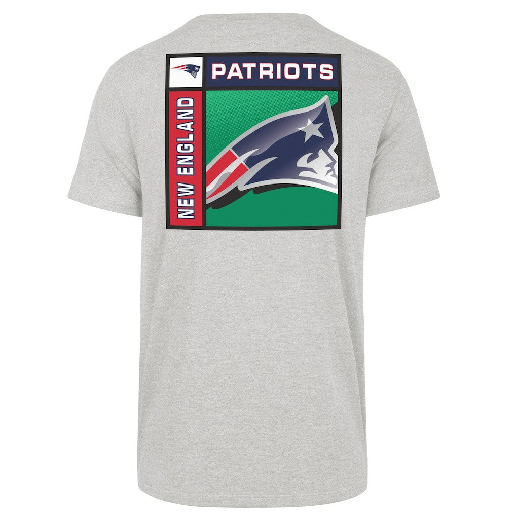 New England Patriots '47 Chrome Plate Franklin T-Shirt - Gray outlet
