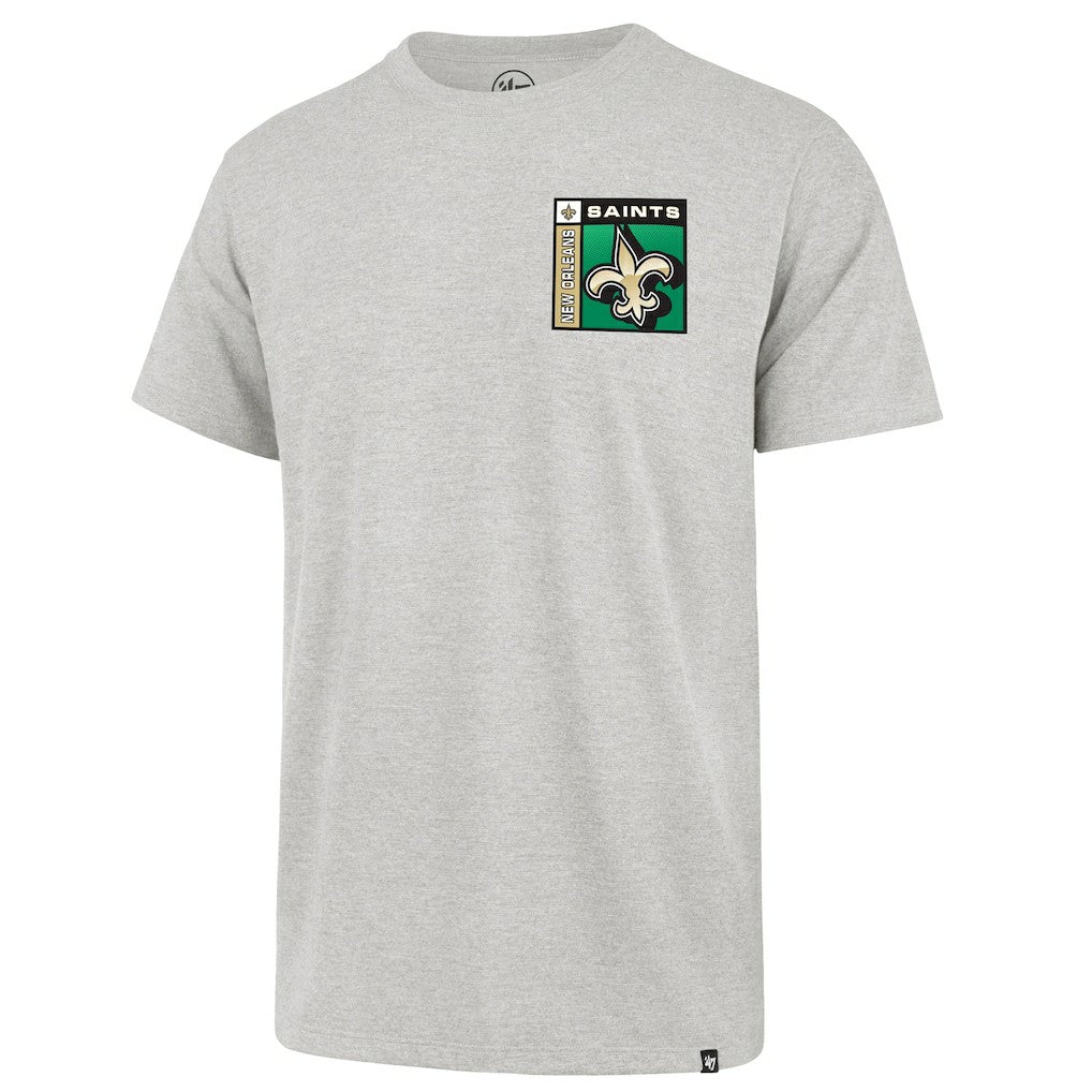 New Orleans Saints '47 Chrome Plate Franklin T-Shirt - Gray sale
