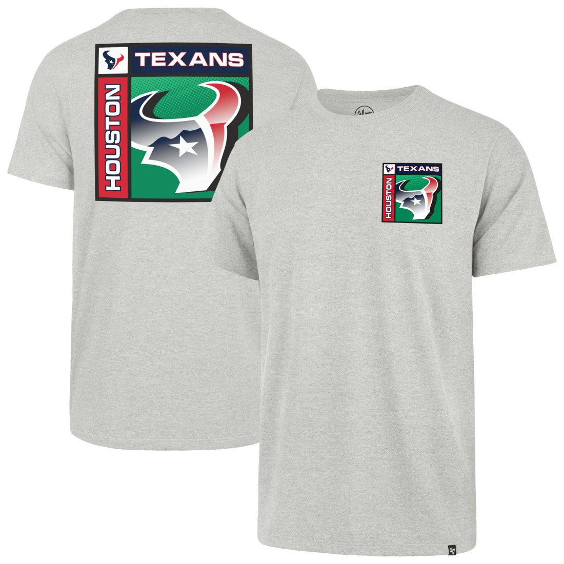 Houston Texans '47 Chrome Plate Franklin T-Shirt - Gray sale